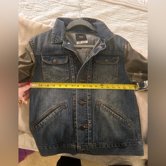 Urban Outfitters Jean Camo Jacket - Picture 3 of 7